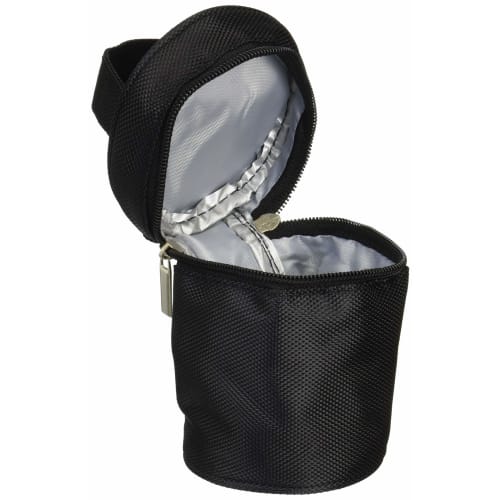 PEARL METAL Soup Jar 270ml Bag, Black, Insulated Food Mug, Keeps HB-868