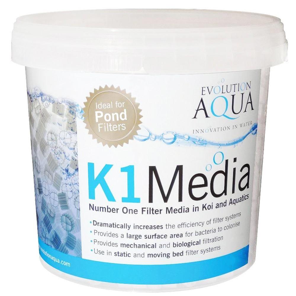 Evolution Aqua K1 Media 3L - Cartuș de Filtru Mobil  Kaldnes