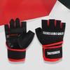 Fitness Gloves for Men and Women Half Finger Wrist Guards Anti Slip Wear Resistant Straps for Anti Cocooning