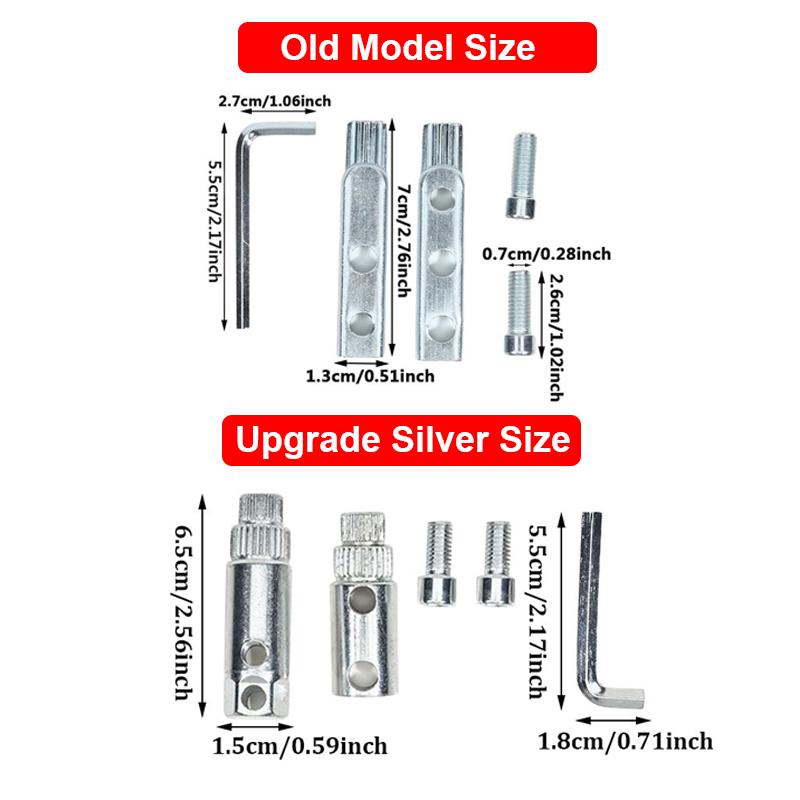 Faucet Angle Valve Screw Extractor Broken Bolt Remover Tool for 1/2" 3/4" 1" Plumbing Repair