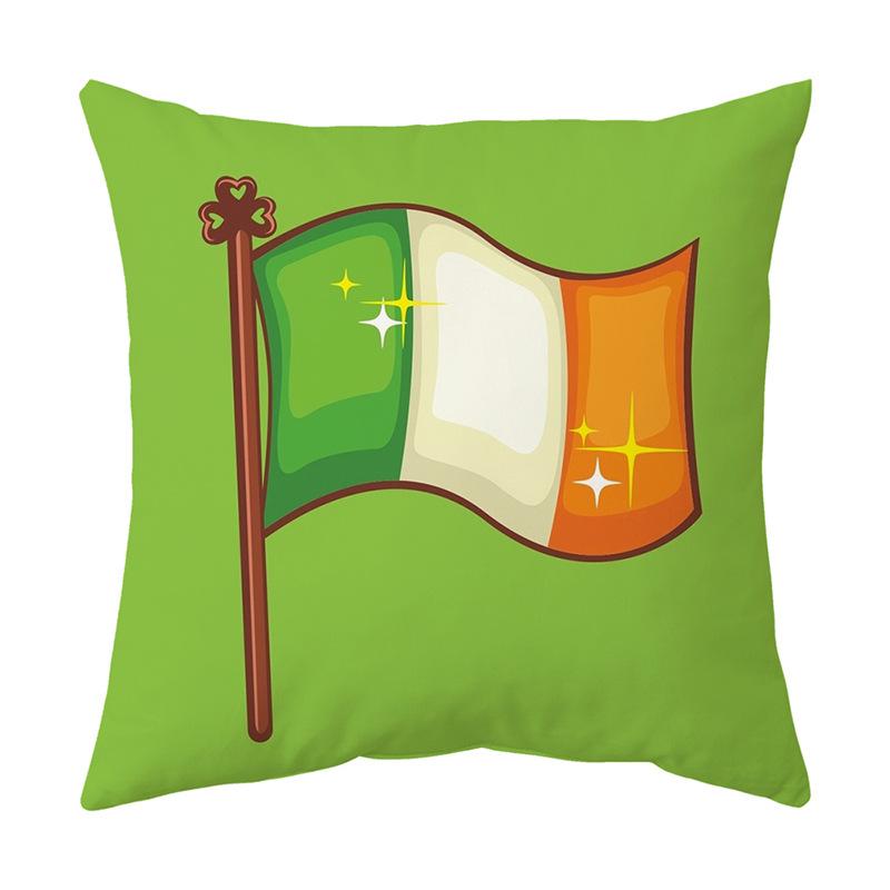 Cushion Pillow Cover Printed Cushion Cover St. Patrick's Day Gift