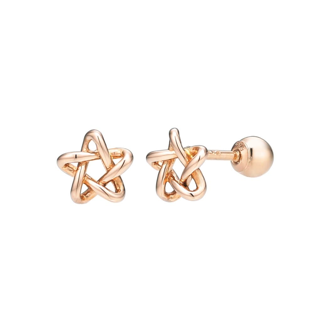 14K 18K Curve Star Piercing (1 Piece)