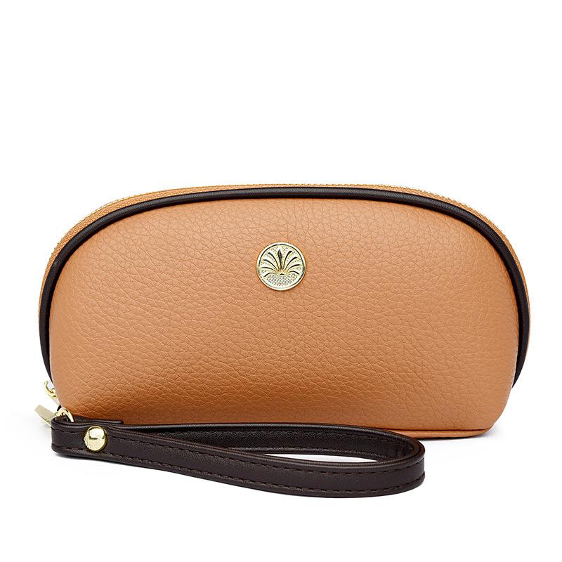 Neue Handy-Tasche für Damen im Sommer  All-Match Clutch-Tasche  Modisches Litschi-Muster Münzbörse  Tasche für Mütter mittleren Alters