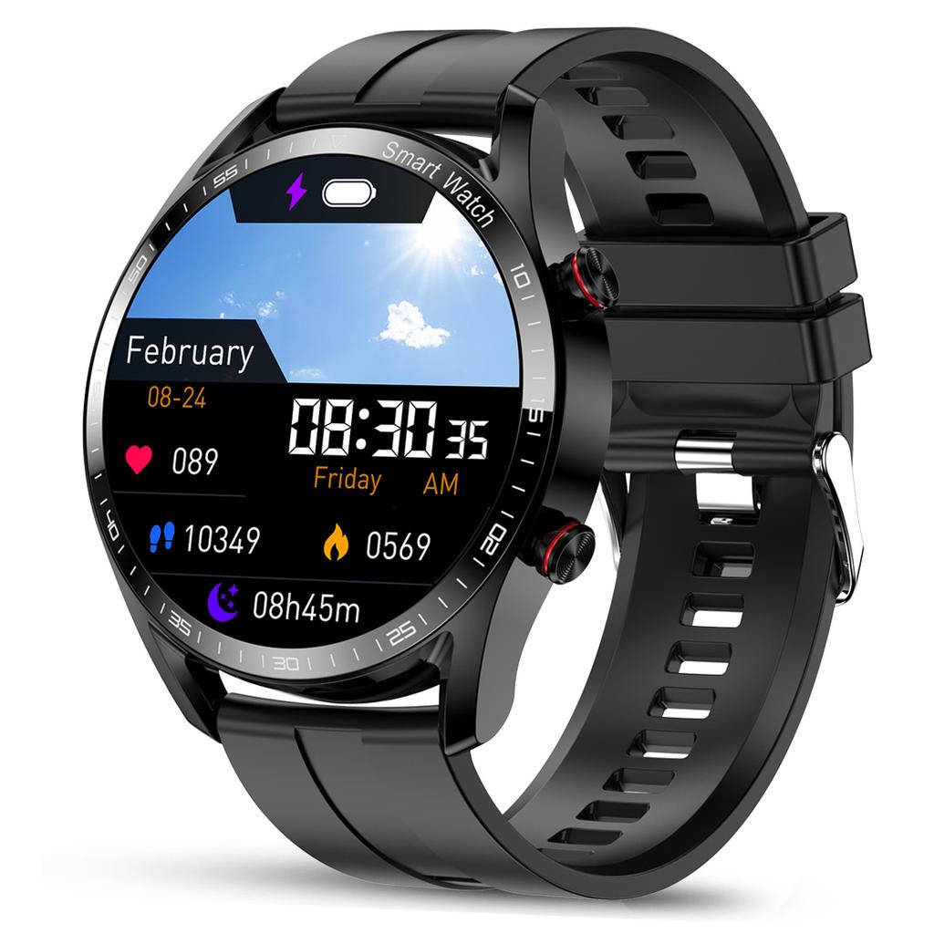 New Bluetooth Call Smart Watch Men Heart Rate Health Monitoring Voice Assistant Waterproof Fitness Tracker Sports Smartwatch