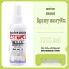 Acrylic Spray Ink - 24 Color Options for Ceramic and DIY Touch-up Paint Makeover