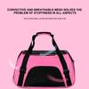 Pet Backpack - Portable And Breathable Grid For Comfortable Dog And Cat Travel Dog Cat Travel Bags