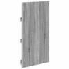 Magazine Shelf Grey Sonoma 51 x 11 x 102 cm Particleboard