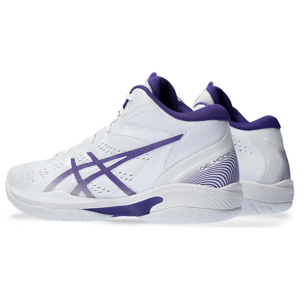 New Asics Gelhoop V16 White Gentry Purple 1063A078-102