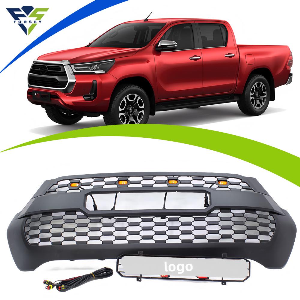 Fits Hilux Rocco 2021 TRD with LED Grille