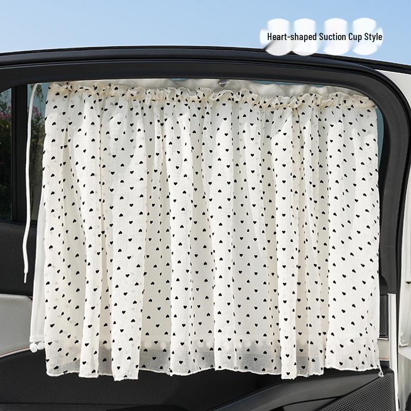 Blue Rain Car Window Sunshade: Sun Protection & Heat Insulation Baby Stroller Privacy Curtains