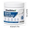 White Furniture Touch-Up Paste with Brush, Instantly Fix Scratches & Dents, Fast Drying Non-Shrinking Home DIY Restoration