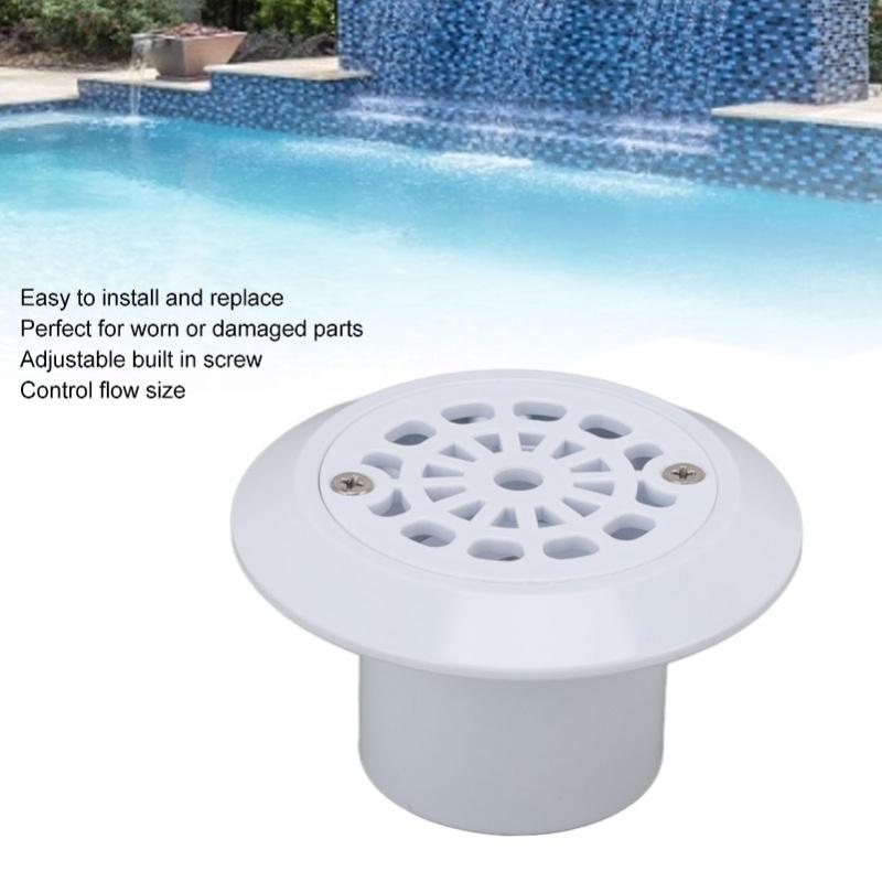 Yüzme Havuzu Drenaj Kapağı Su Yer Gideri Girişi Ayarlanabilir Akış Parçaları Aksesuarlar