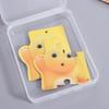 Transparent Card Storage Case Dustproof Flip Storage Box Photocard Storage Box  Stationery