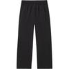 Anta Sports Lifestyle Series Solid Color Mid-Rise Breathable Versatile Casual Pants Women bottoms Black 162517522U-3