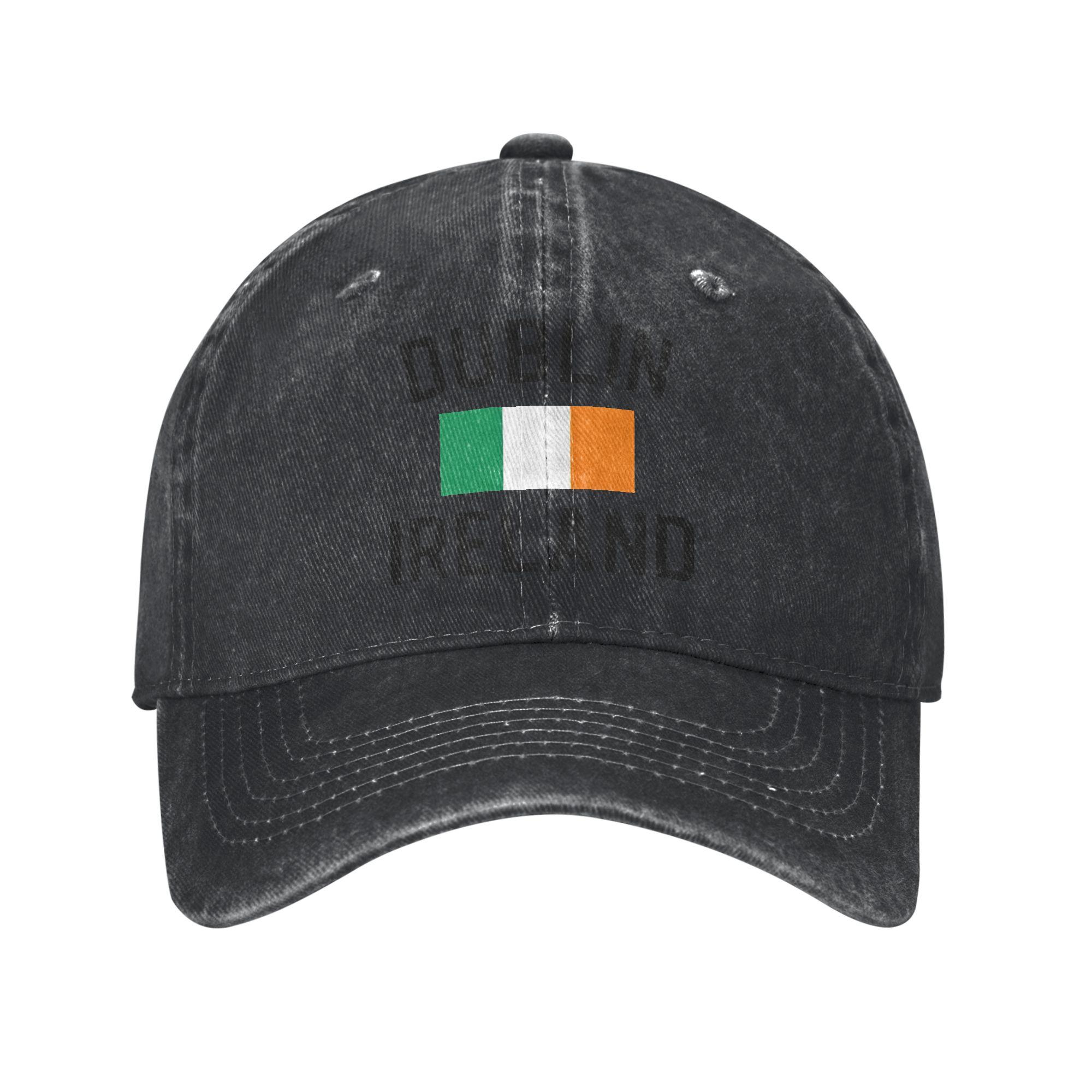 Gorra De Béisbol Casual De Dublín Irlanda Gorra Trucker Para Senderismo Y Pesca Gorras De Béisbol De Diseño Para Parejas Ven