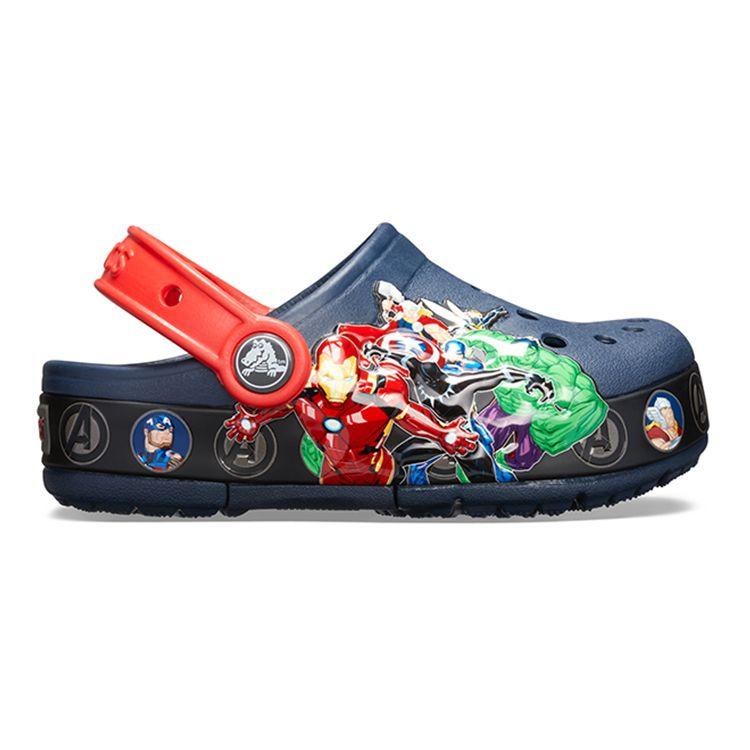 Crocs Marvel X  Casual Light-Up Sandals Kids Sandals Deep-Blue 205507-410