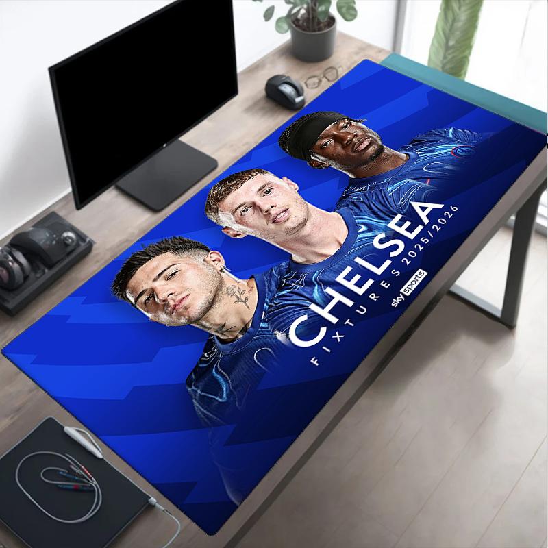 Chelsea Football Club Crest Mouse pad, Gaming Mouse Pad, keyboard pad, Desk Decor for computer notebook Fan Gift Birthday Gift