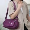 Bag Women's Large Capacity Shoulder Bag Waterproof and Wear Resistant Multi Pocket Commuter Leisure Outdoor Crossbody Bag