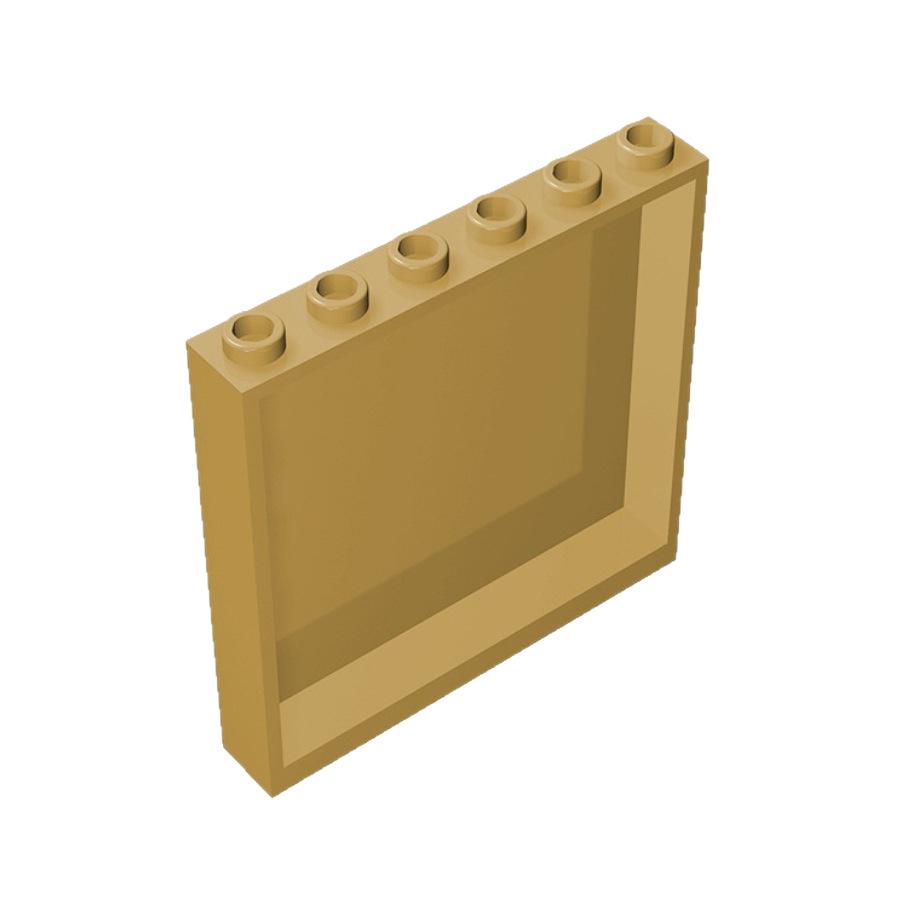 50g 59349 Kompatible Bausteine mit kleinen Teilen MOC Ersatzteile 1x6x5 Wandpaneel