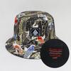 Cotton Print Bucket Hat Fisherman Hat Outdoor Travel Sun Cap Hats for Men and Women 174