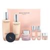 OHUI Miracle Moisture Pink Barrier 3-Piece Special Set – Skin Softener 150ml + Emulsion 130ml + Cream 30ml + Cushion 21 Beige | Deep Hydration
