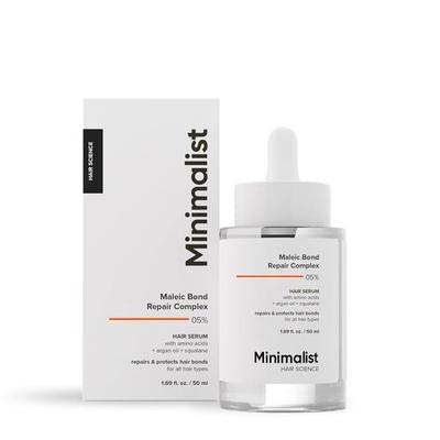 Serum zur Reparatur von strapaziertem Haar | Maleic Bond Repair Complex 05% Haarserum | Für Frauen & Männer | Für alle Haartypen | 50 ml