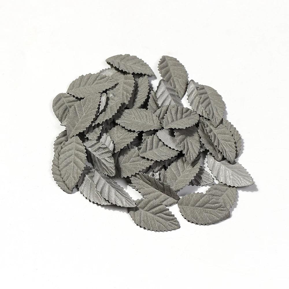 30Pcs 4CM Tree Leaf Artificial Flower Leaves For Home Wedding Decoration 2025 Fall Wreath Garland Bookmark Decor DIY Accessories