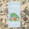 Cute PawPals Puff Phos Woon Towel For Swim Yoga Gym Quick Drying Soft and skin-friendly Beach Towels All-Season