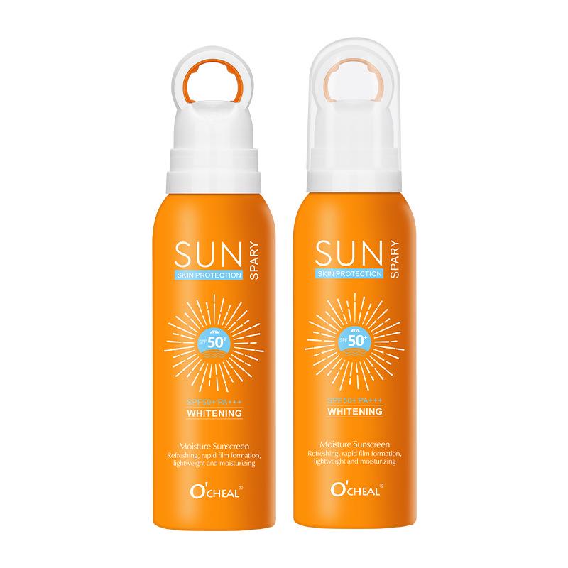 Увлажняющий солнцезащитный спрей O CHEAL SPF50 - Увлажнение, Укрепление и Освежение Standard Size - English Packaging (Export Only)