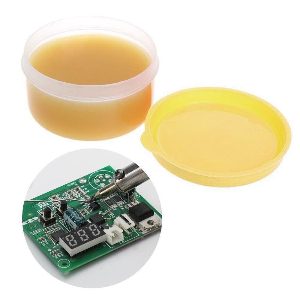 

2pcs 28g CMT-50 Mild Rosin PCB IC Parts Welding Flux Soldering Paste for Metalworking Soldering Gel