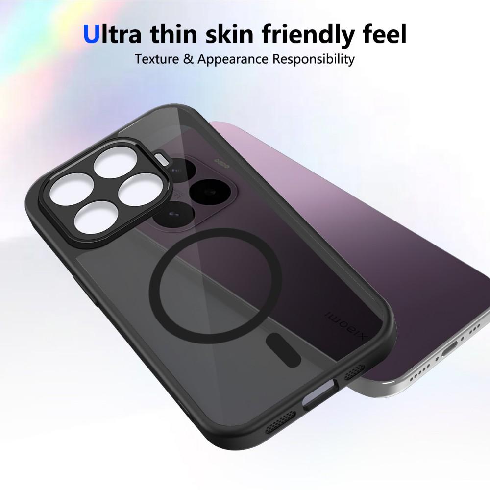 For XiaoMi Mi 17T Pro Skin Texture Scrub Phone Case Magnetic Wireless Charger Shell Protective Back Cover