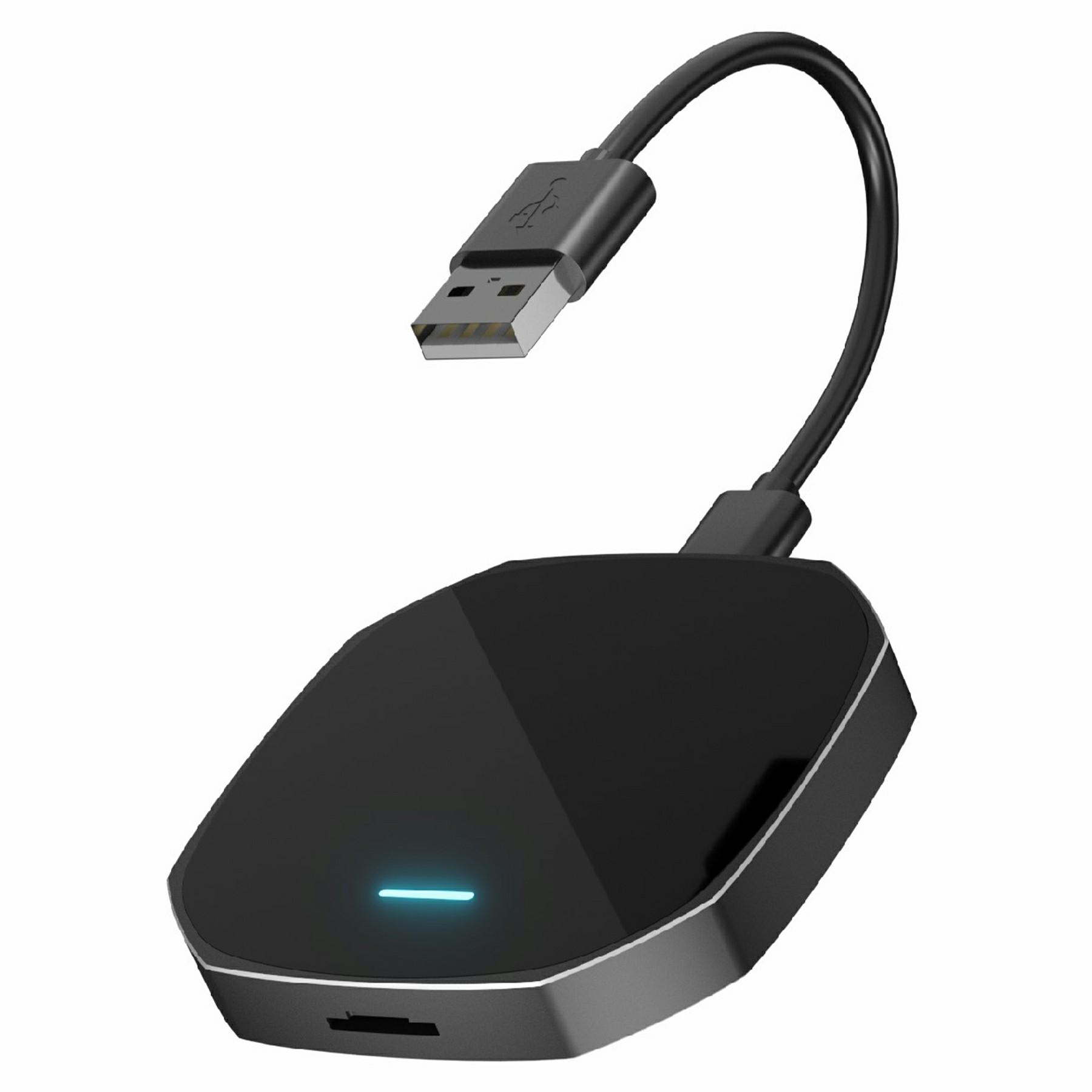 

FB2 Bluetooth-сумісний + WiFi бездротовий CarPlay Box з автоматичним підключенням, Android Auto адаптер для дротових автомобільних систем Type A