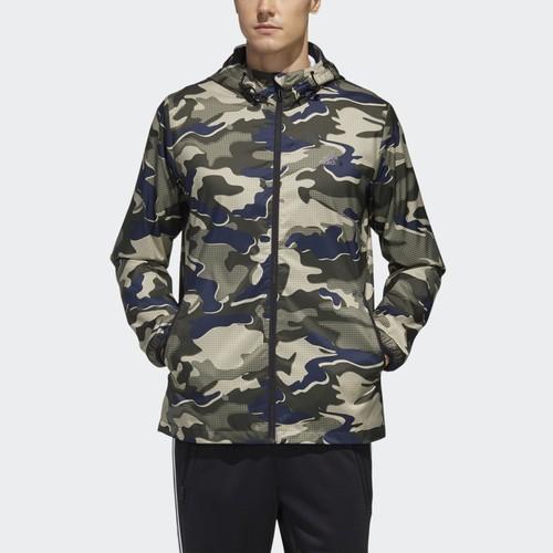 adidas Camouflage Sports Hoodie Jacket International Version Men's Camouflage