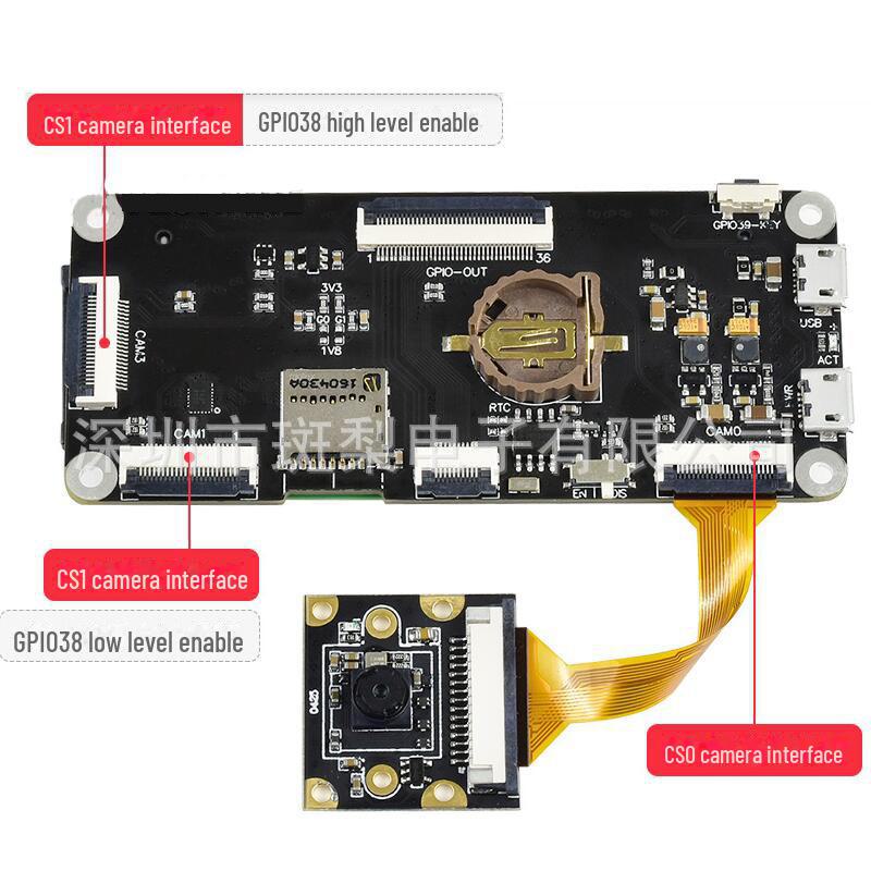 Raspberry Pi Compute Module 3/3+ Binocular Vision Expansion Board