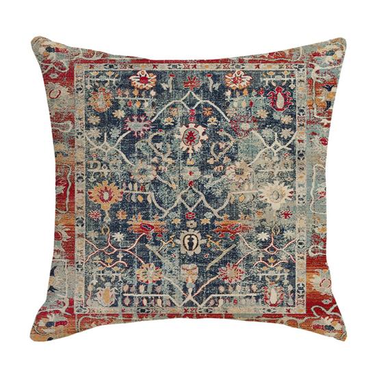 Boho Throw Pillow Covers, 18 x 18 Inch Bohemia Ethnic Style Cushion Case, Decorative Pillowcase for Sofa Couch