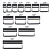 10Pcs 6/8/10/12/14-50Pin Idc Socket Plug Ribbon Cable Connector 2.54Mm Pitch