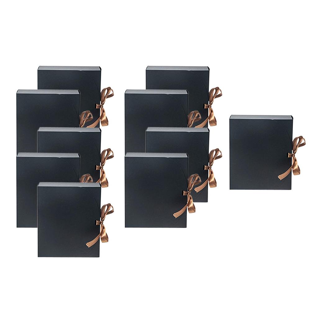 10 Pieces Gift Boxes with Lids Sweets Paper Boxes for Birthdays Baby Shower