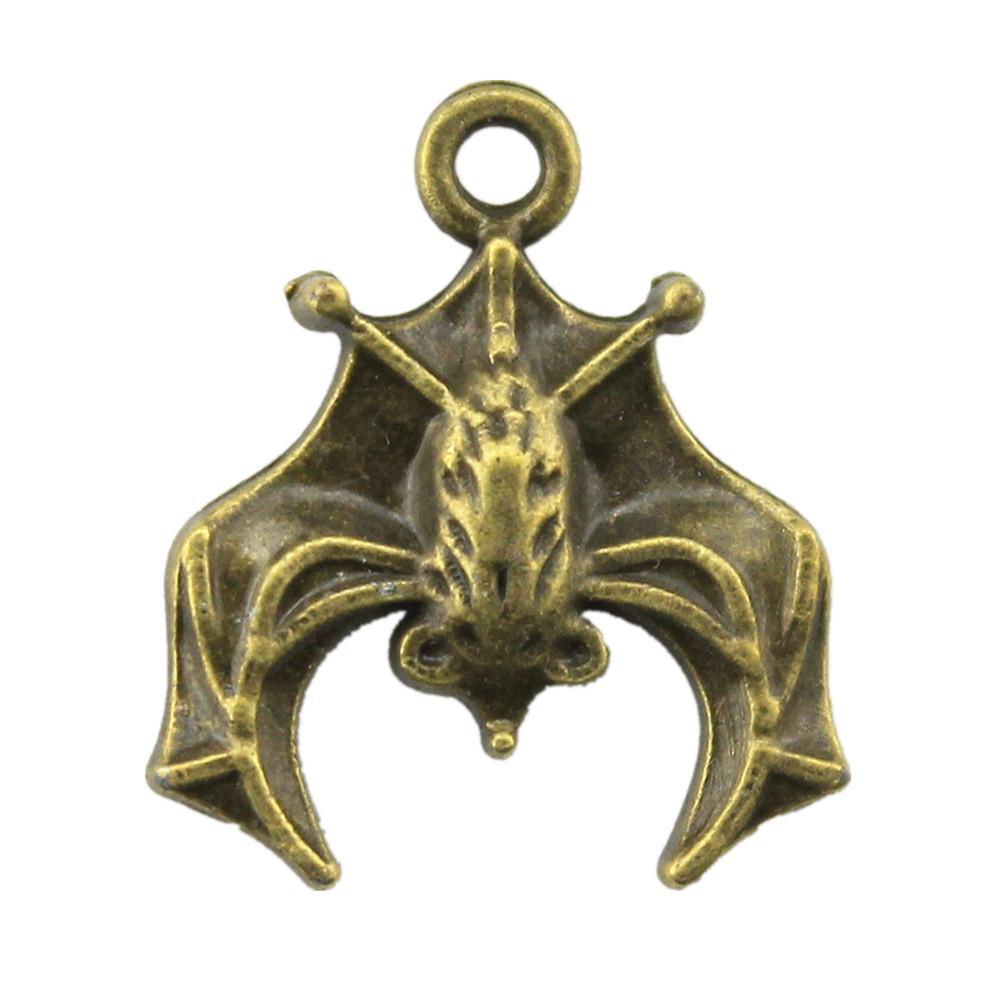 Charms Spider Halloween Bat Pendants Kids' Jewelry Materials QC119