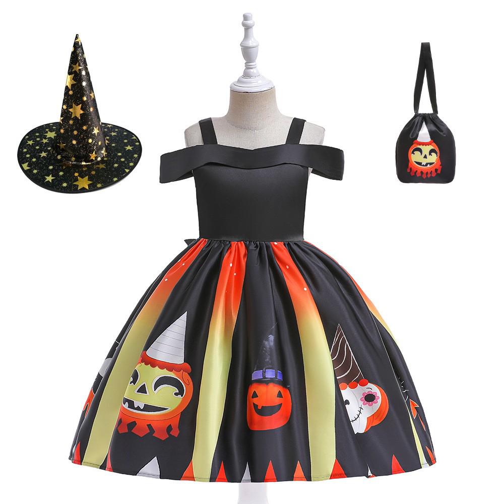 Jenters Halloween Maskerade Prinsessekjole - Europeisk og Amerikansk Stil