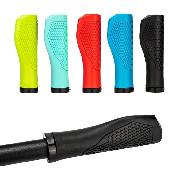 Nonslip Cycling Handle Grips Mountain Bike Handlebar Grips Replacement Cycling Handle Grips with Aluminium Locks