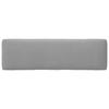 Outdoor Center Sofa Pallet Design Pressure Treated Pine Wood White
