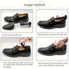1/2pair Unisex Black Adjustable Plastic Shoe Trees, Pu Leather Shoe Lasts, Sports Shoe Shapers, Shoe Stretchers, Shoe Covers.