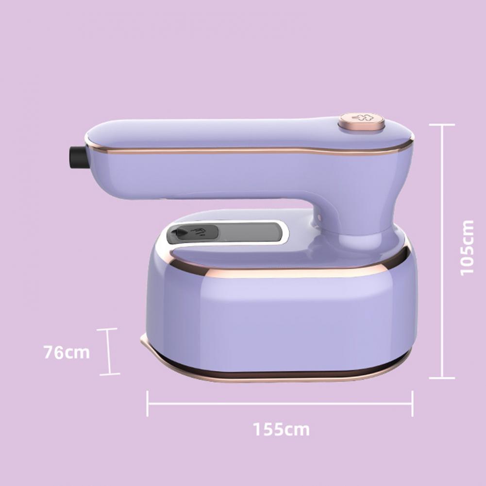 Travel Steamer Iron with Rotatable Handle Indicator Light Dry Wet Portable Mini Garment Steamer Electric Ironing Machine