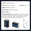 Batteria ricaricabile USB 9V 9V 1200mAh 6F22 Batteria agli ioni di litio Batterie USB per multimetro Metal Detector chitarra elettrica