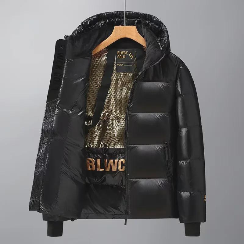 Men's Winter Duck Down Short Jacket: Thick, Warm, and Fashionable for Couples