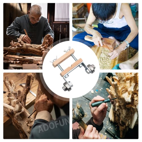 ADOFUN Fixed Angle Knife Sharpener, Auxiliary Gadget, Manual Tool, Heavy-Duty Multipurpose Wood Carving, Carving Knife, Chisel Blade Sharpening Guide