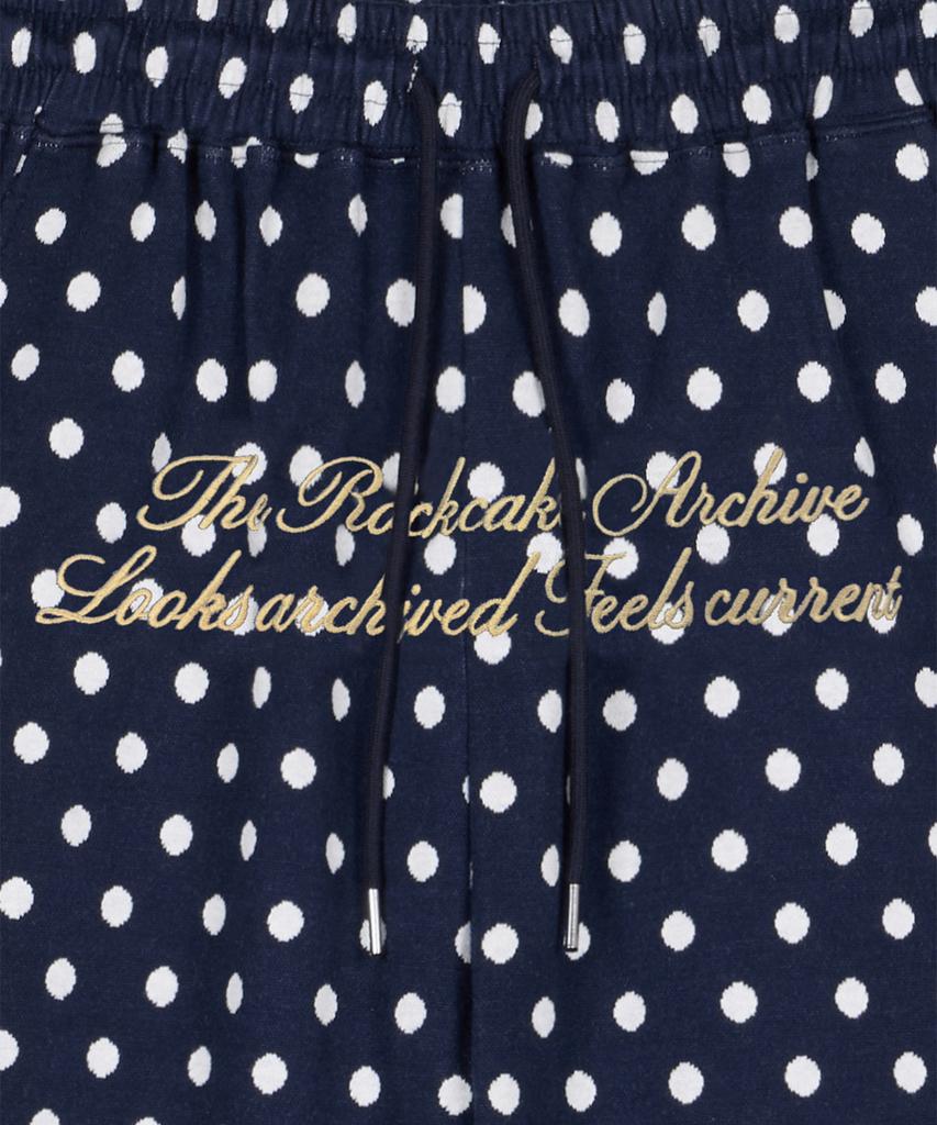 ROCKCAKE Dots String 2Way Jogger - Navy