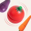Simulation Kitchen Pretend Toy Wooden Classic Game Montessori Educational Toy For Children Kids Gift Cutting Fruit Vegetable Set