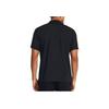 Under Armour Solid Color Casual Short Sleeve Polo Shirt Men Tops Black 1385128-001