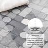 In-Stock 3D Eva Transparent Shower Curtain Liner - Waterproof & Thickened with Rings